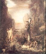 Gustave Moreau Hercules and the Lernaean Hydra oil on canvas